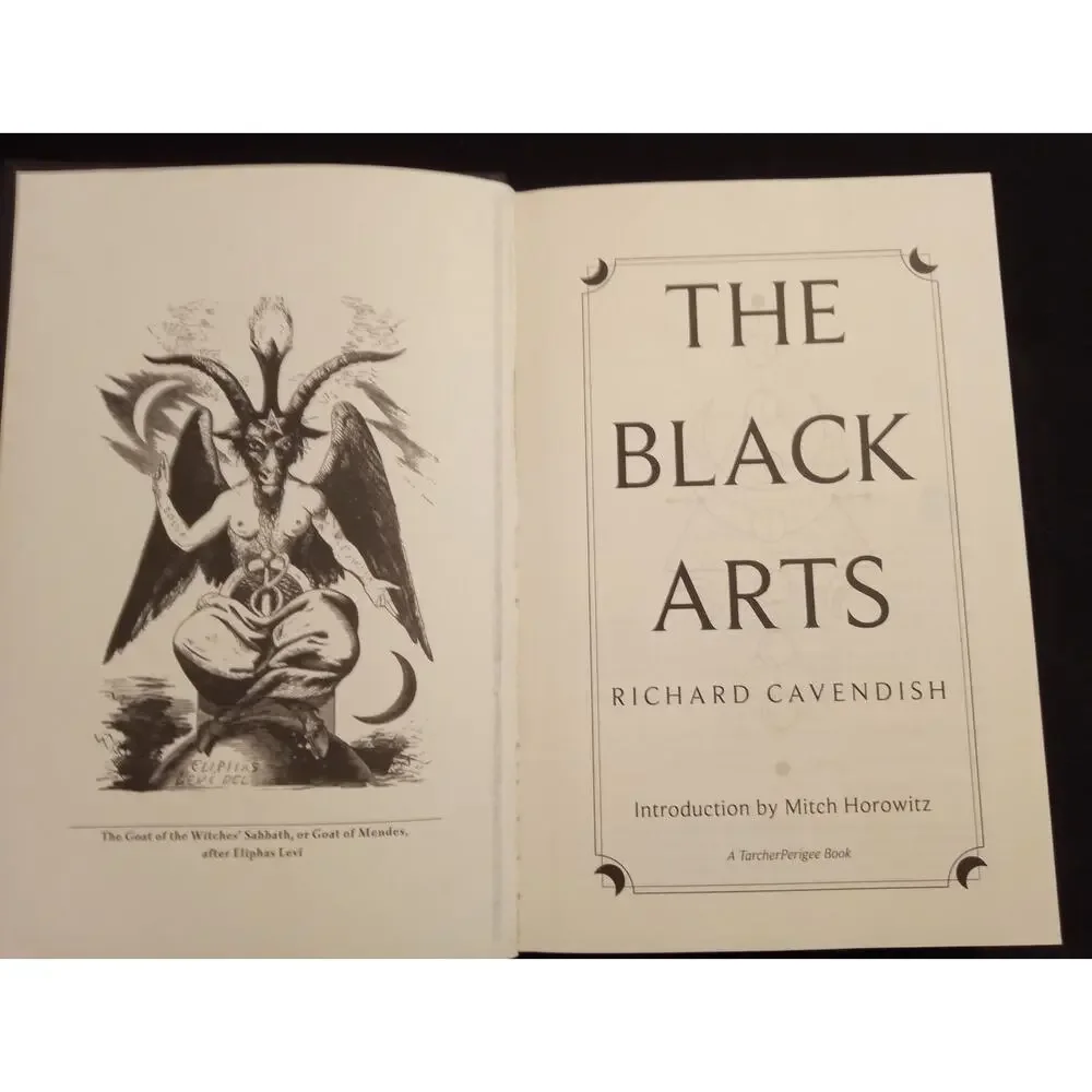 The Black Arts Richard Cavendish Hardcover Occult Esoteric Witchcraft